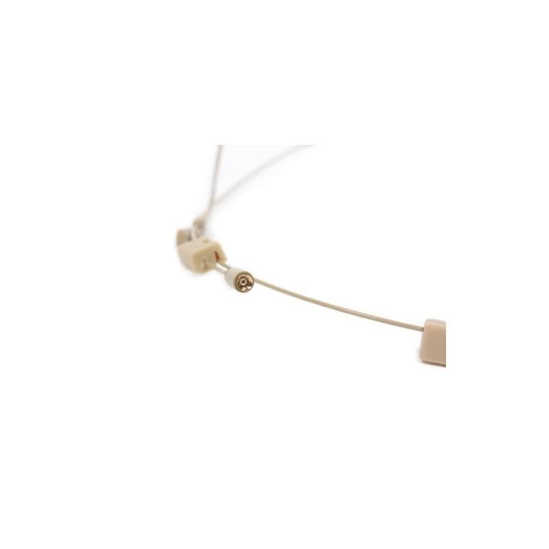 HS-12 Dual Ear EarSet Headworn Microphone with two cables