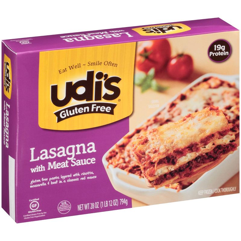 Udi's Gluten Free Frozen Lasagna with Meat Sauce - 28oz
