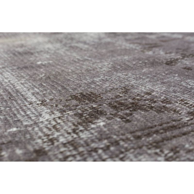 5'6"x8'10" Vintage One-of-a-Kind Urbaine Rug Gray - Revival Rugs