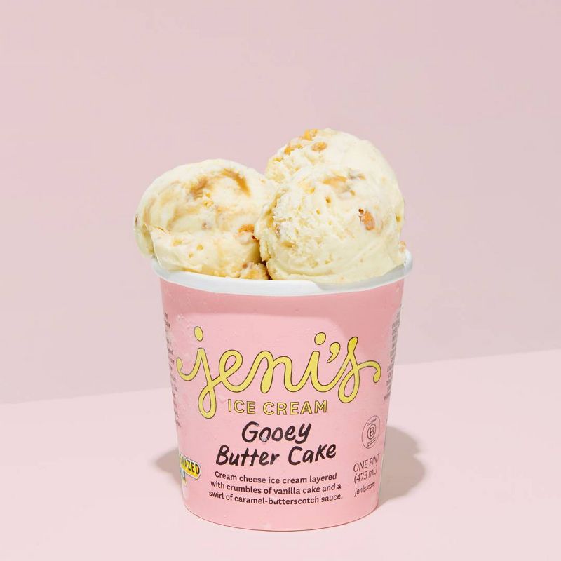 Jeni's Gooey Butter Cake Ice Cream - 16oz