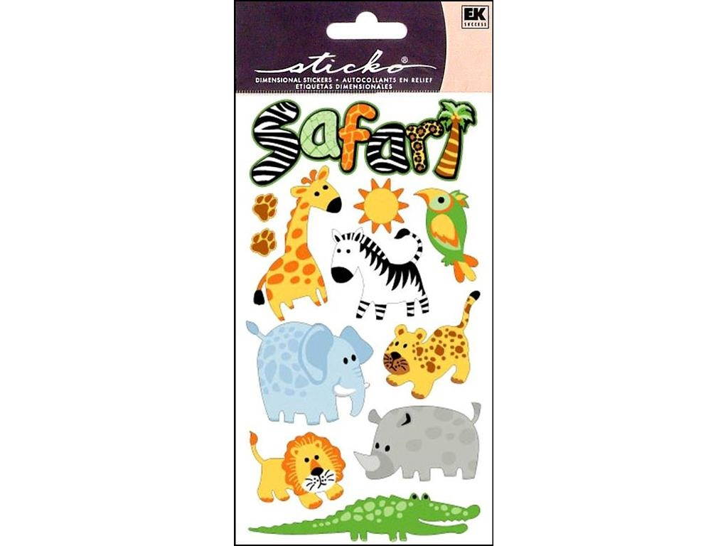 Sticko Classic Stickers-Safari