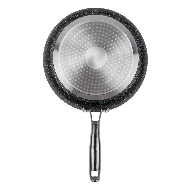 MasterPan 9.5" Ultra Non-Stick Cast Aluminum Fry Pan and Skillet Black