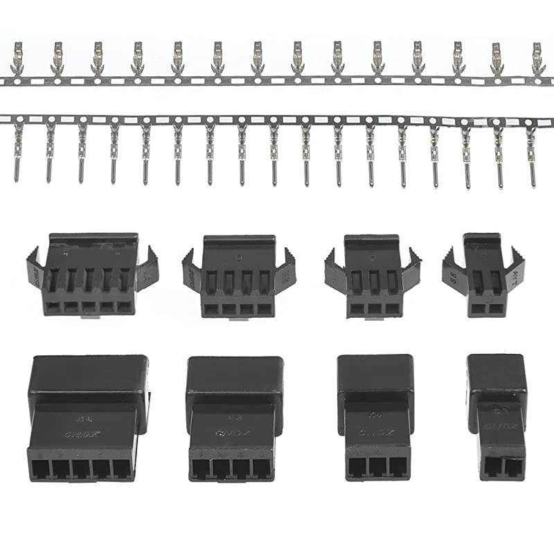 560Pcs 254mm Pitch 2 3 4 5 Pin with SN2 Crimping Tools Dupont JST SM 2 3 4 5 Pin MaleFemale Plug Housing MaleFemale Pin Header Crimp Terminals Connector Kit