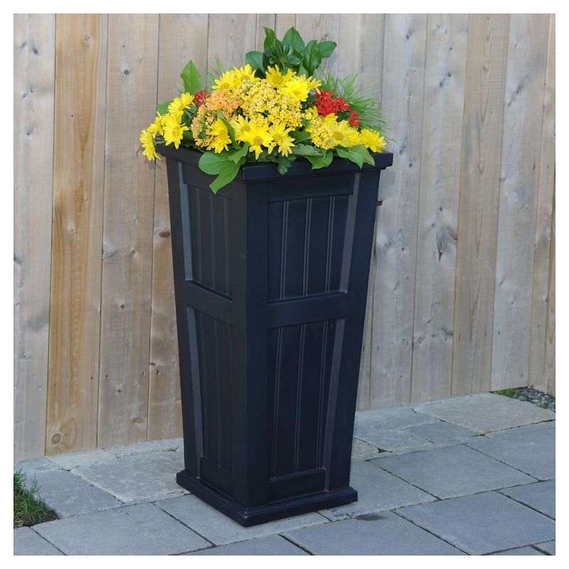 Cape Cod Outdoor Planter Black - Mayne