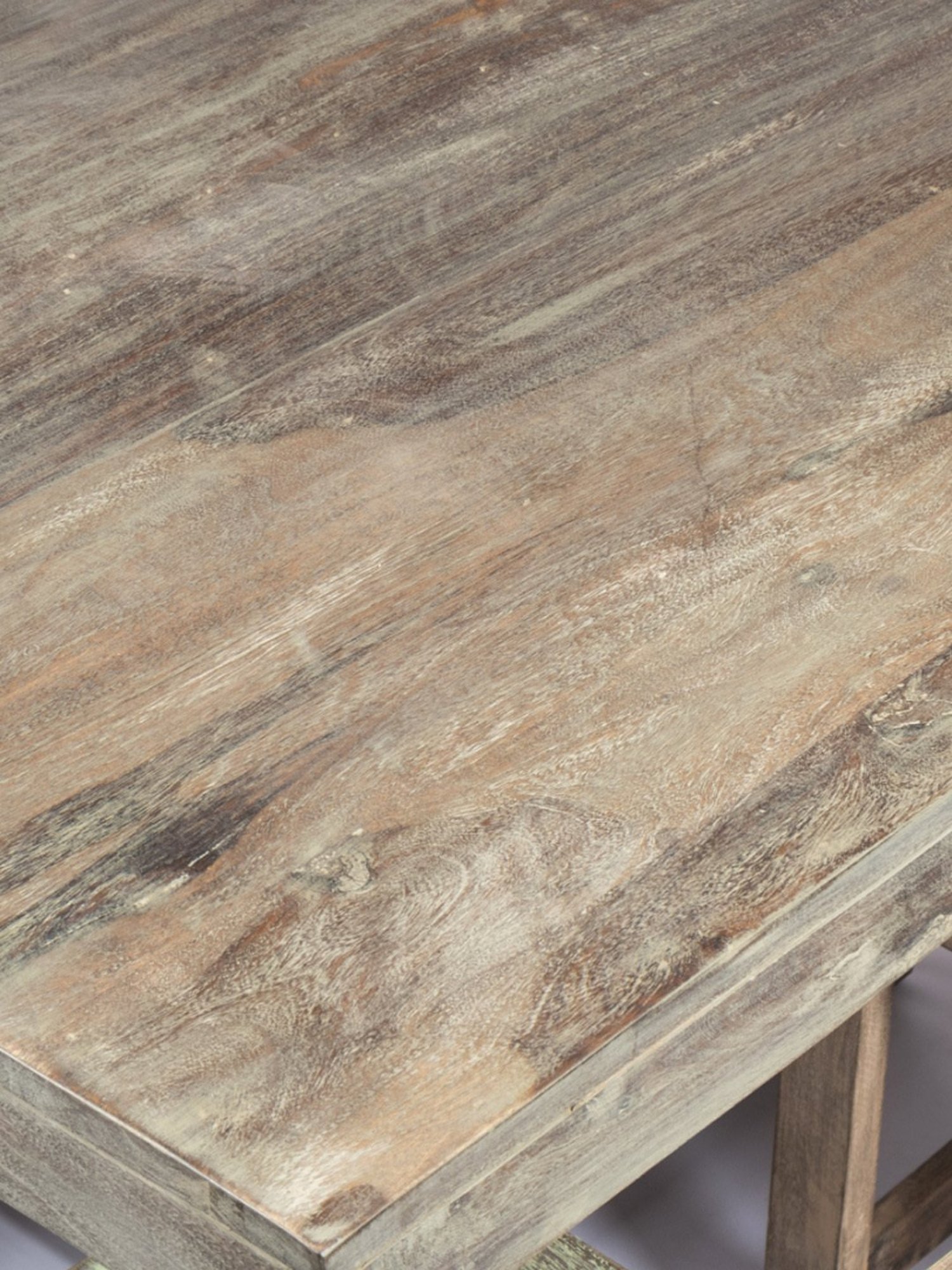 Nilkamal Olivia Brown Solid Wood - Rubberwood 6 Seater Dinning Table set