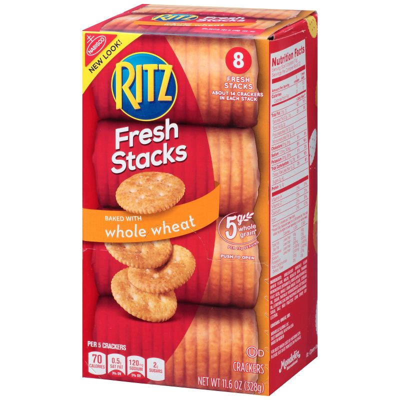 Ritz Whole Wheat Crackers - Fresh Stacks - 11.6oz