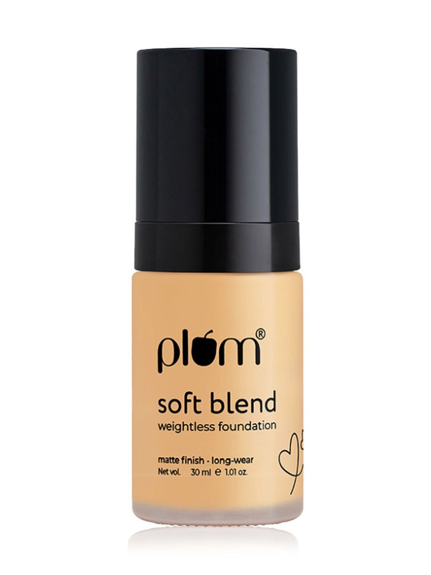 Plum Soft Blend Weightless Foundation Sunset Bronze 125Y - 30 ml