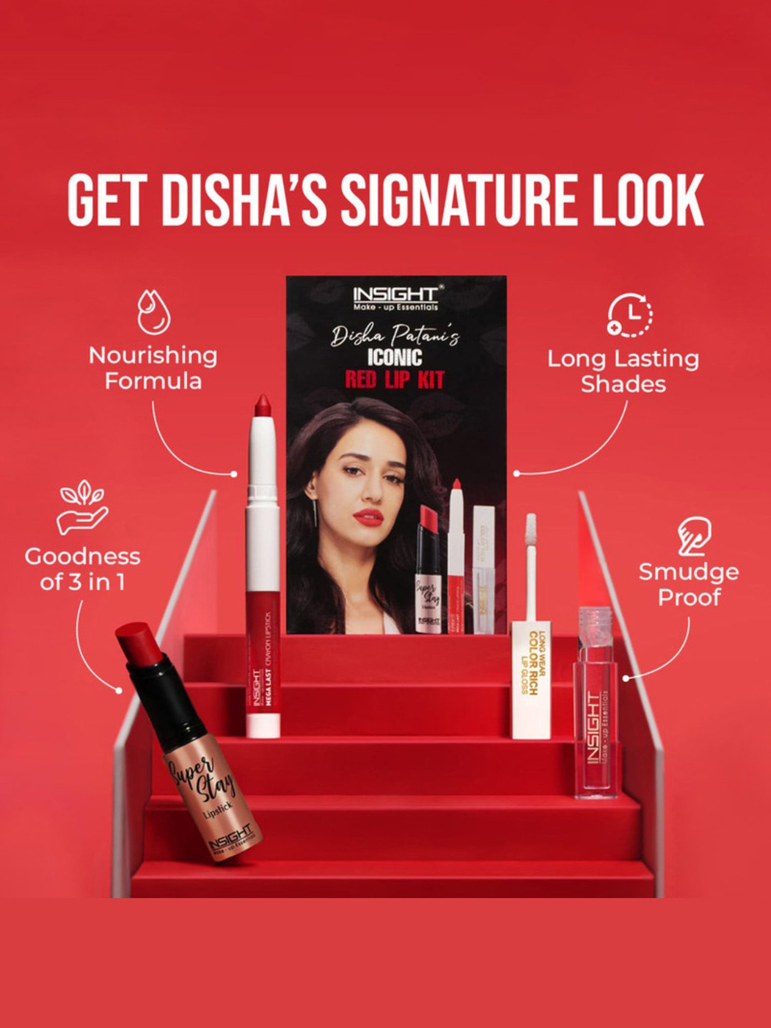 StarStruck By Sunny Leone Liquid Lip Color & Lip Liner Kiss Me Pink