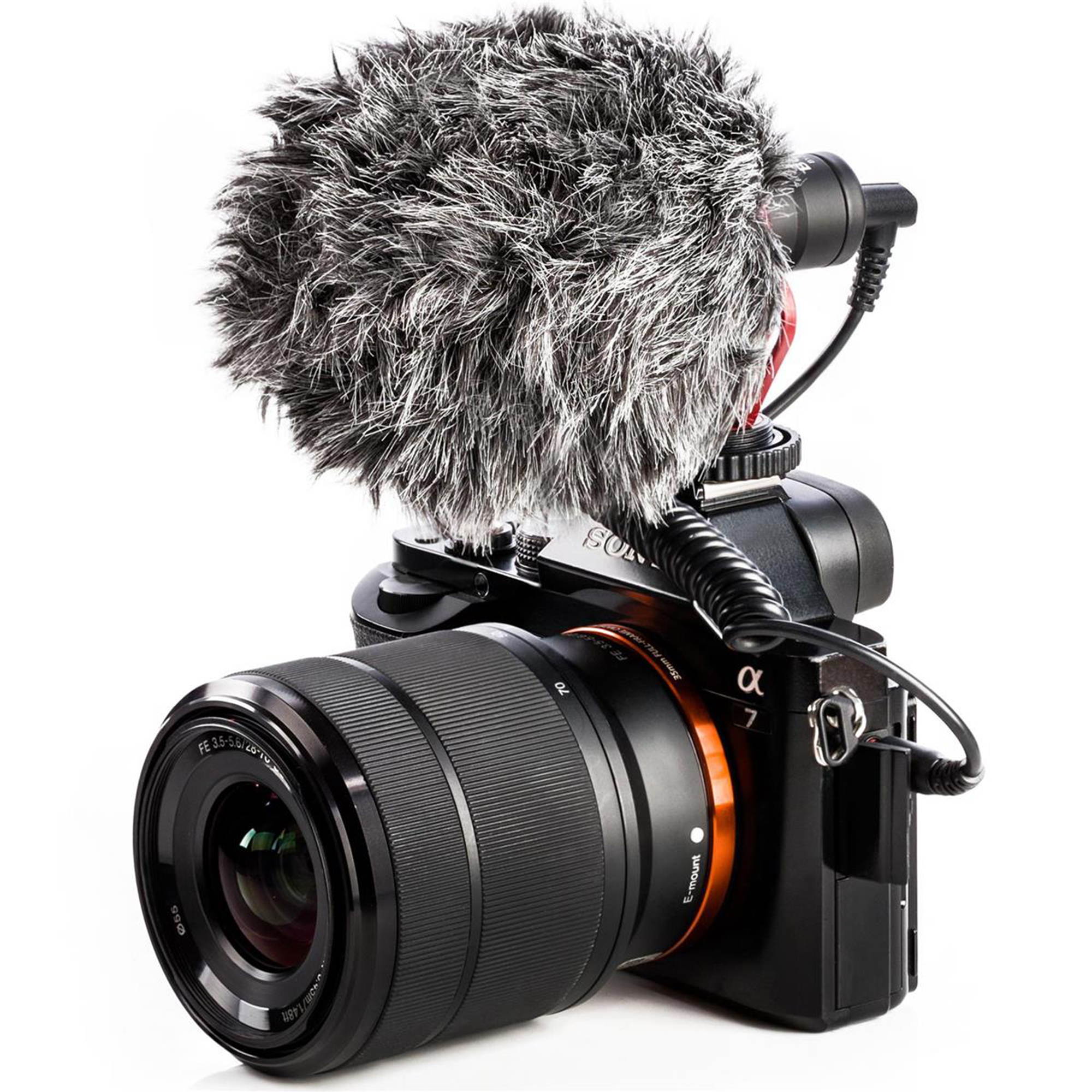 (Pack of 2) Technical Pro Condenser Compact on-camera Microphone, for Vlogging with Smartphones, DSLRs, Consumer Camcorders, PCs etc