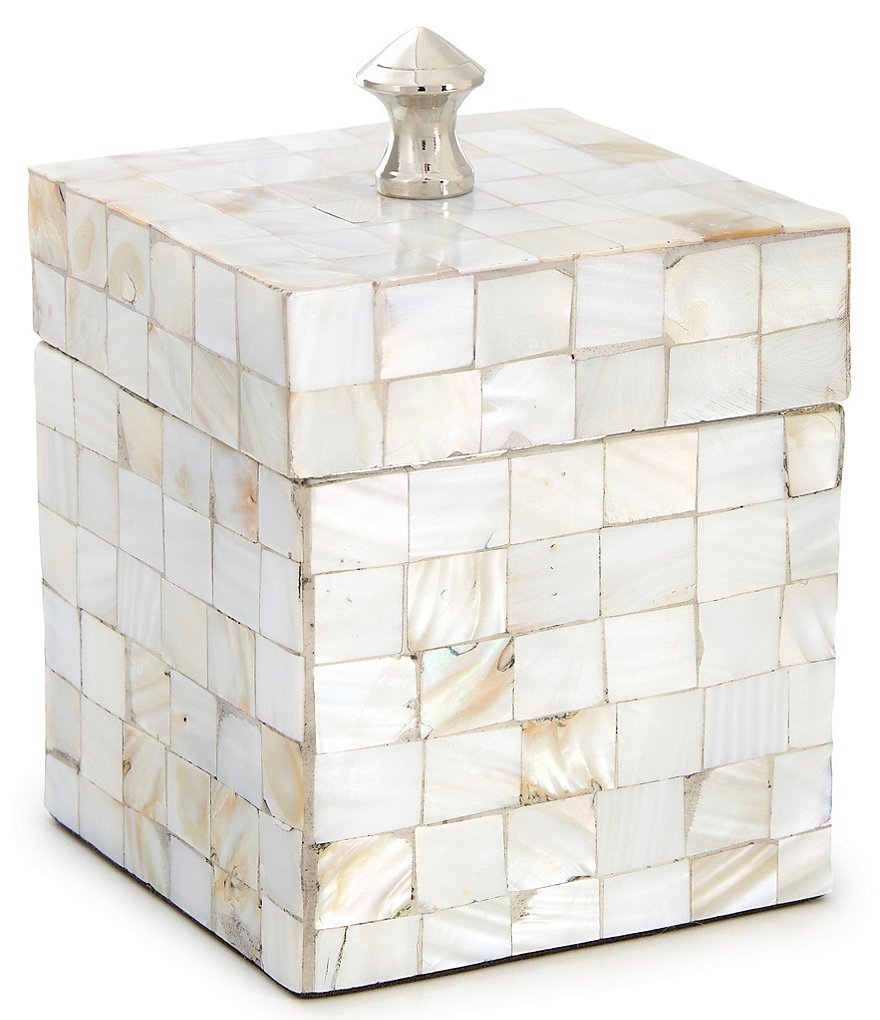 Luxury Hotel Mother of Pearl Covered Jar
