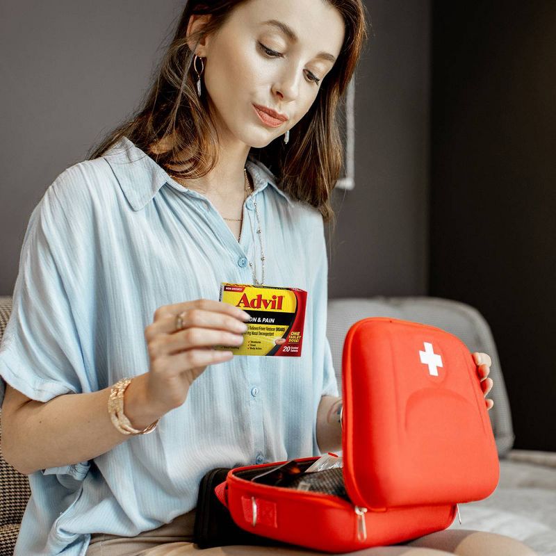 Advil Sinus Congestion & Pain Relief Tablets - Ibuprofen (NSAID) - 20ct