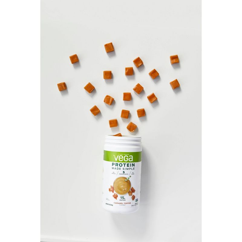 Vega Protein Made Simple Protein Powder - Caramel Toffee - 9.1oz
