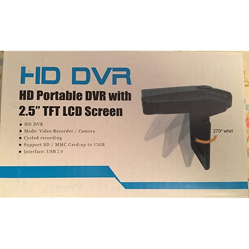 Portable DVR With 2.5" TFT LCD Screen Car Recorder New & Sealed @ Wholesaleoutletllc