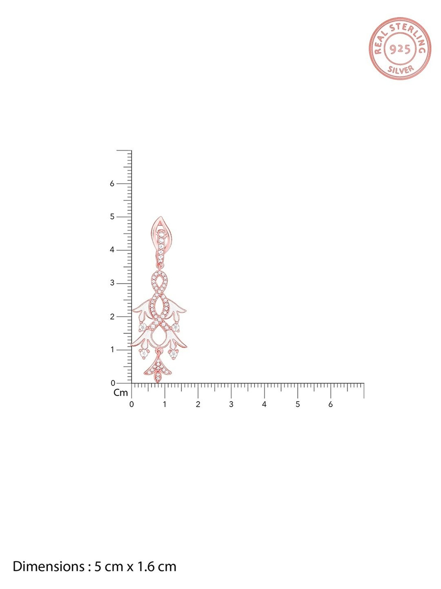 GIVA 925 Sterling Silver Bhumi Dance Of Musli Drop Earrings For Women