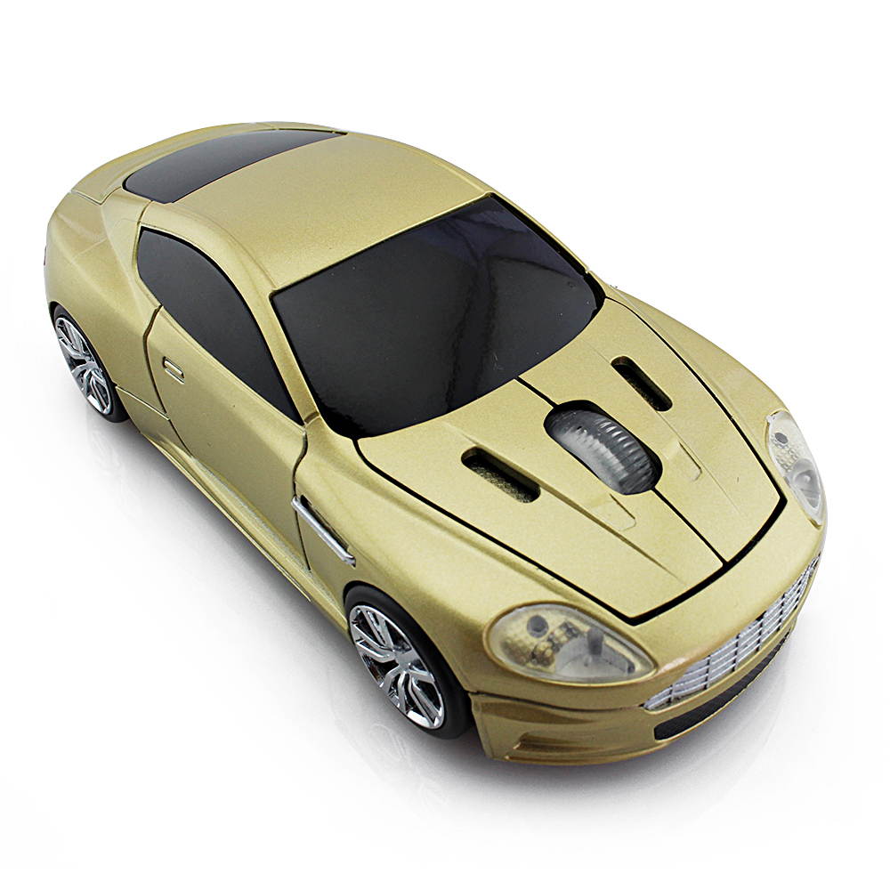 NEW Wireless Mouse Fashion Super Sports Car Mause Mice 2.4Ghz Optical Mouse for PC Laptop Computer