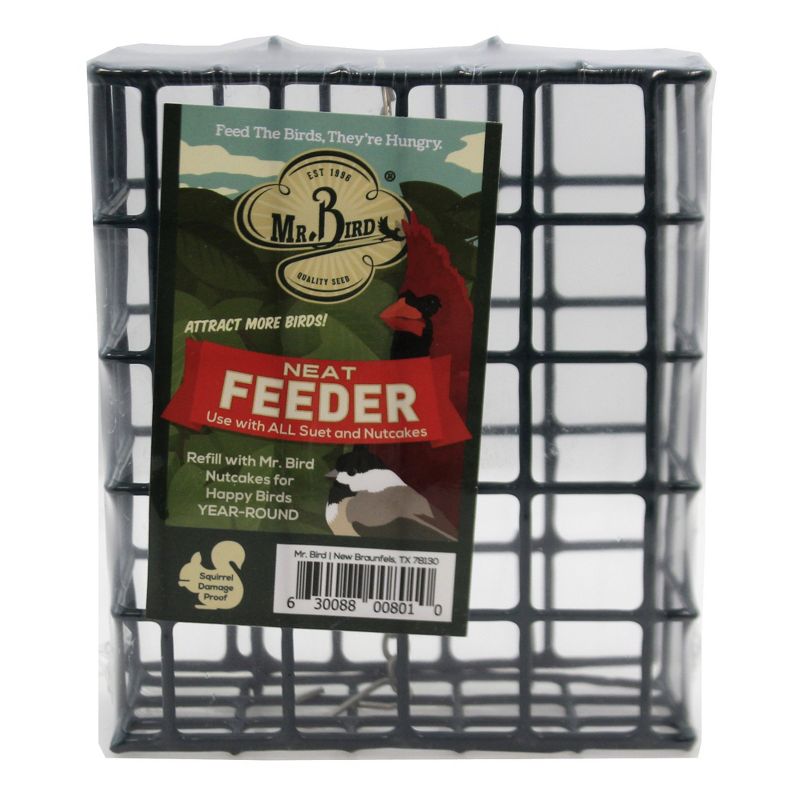 Home & Garden 4.5" Small Cakes Sampler & Cage S/6 Bird Feeding Cardinal Wren Feed Mr Bird  -  Bird And Wildlife Food