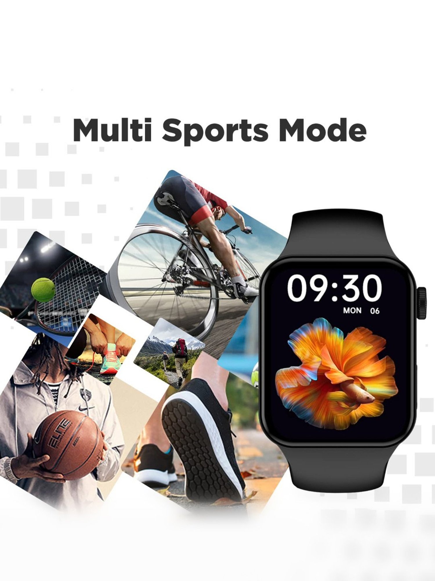 I Kall W1 Smartwatch (Black)