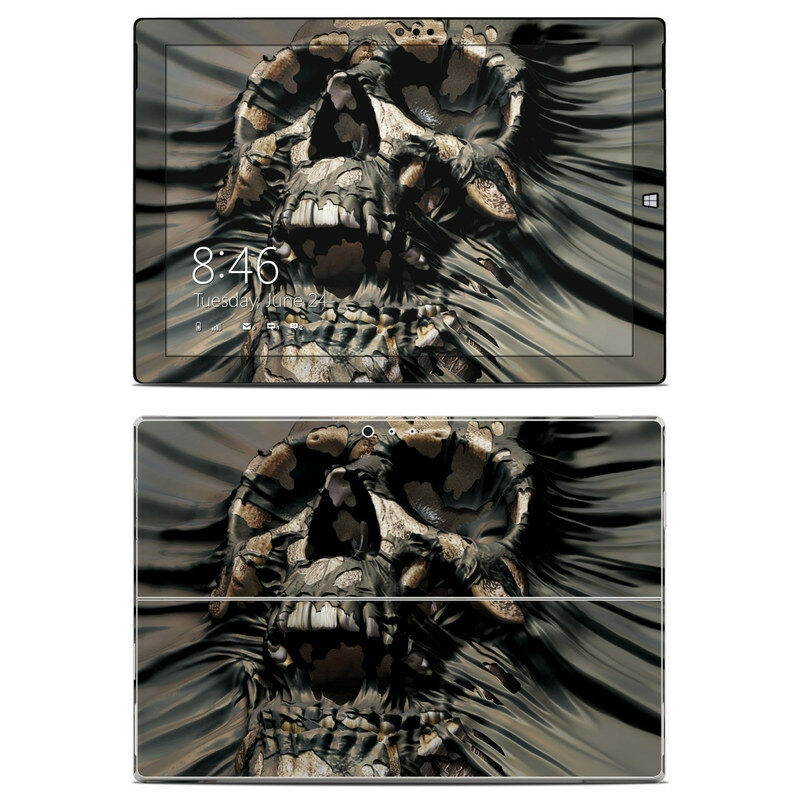 Surface Pro 3 Skin - Skull Wrap by David Penfound - Sticker Decal