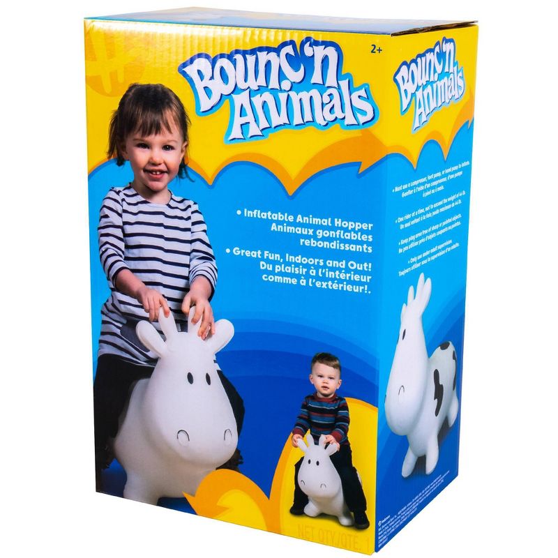 Hedstrom Cow Bouncer Ride on - White/Black