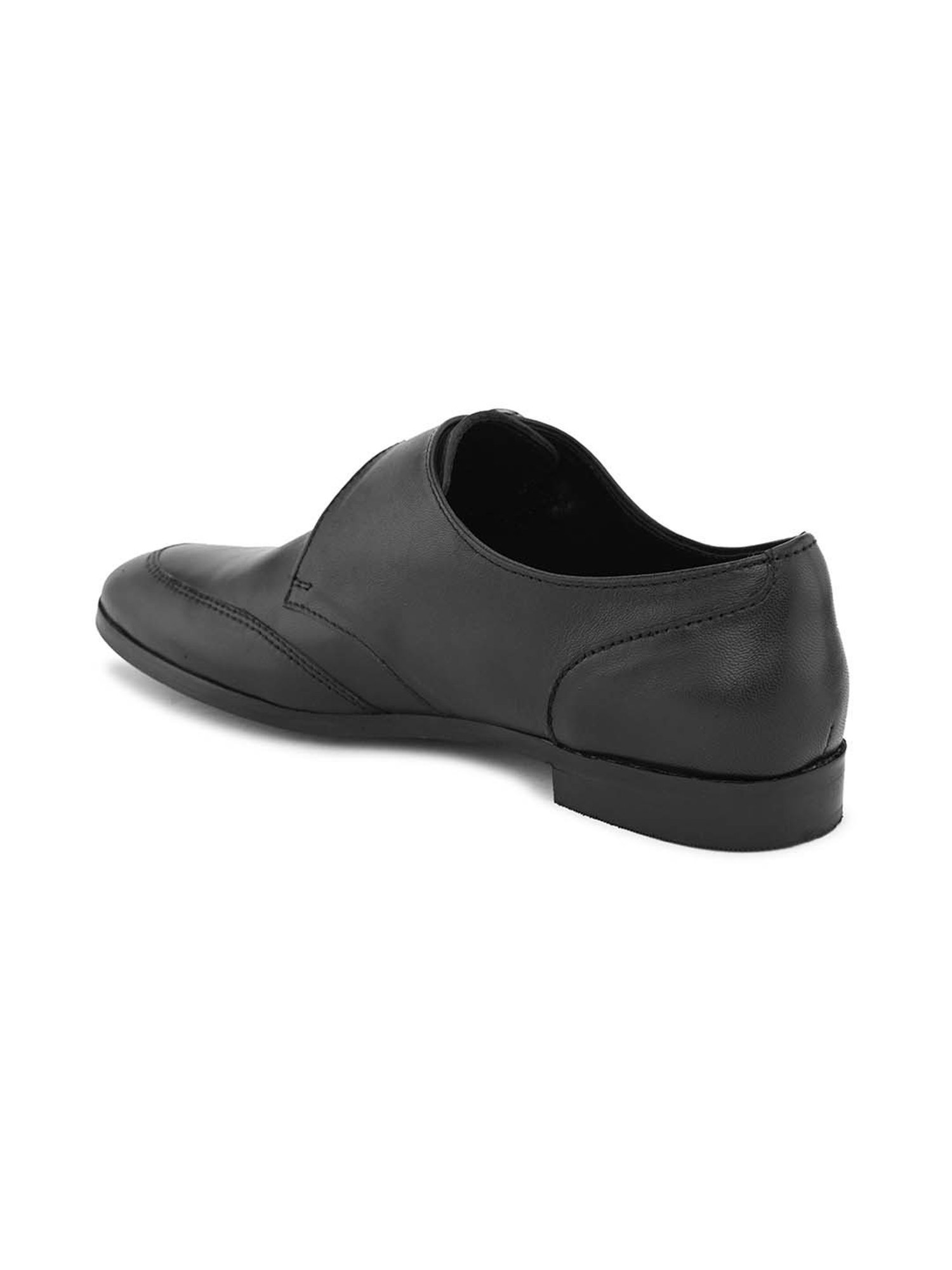 Carlo Romano Women's Black Monk Shoes