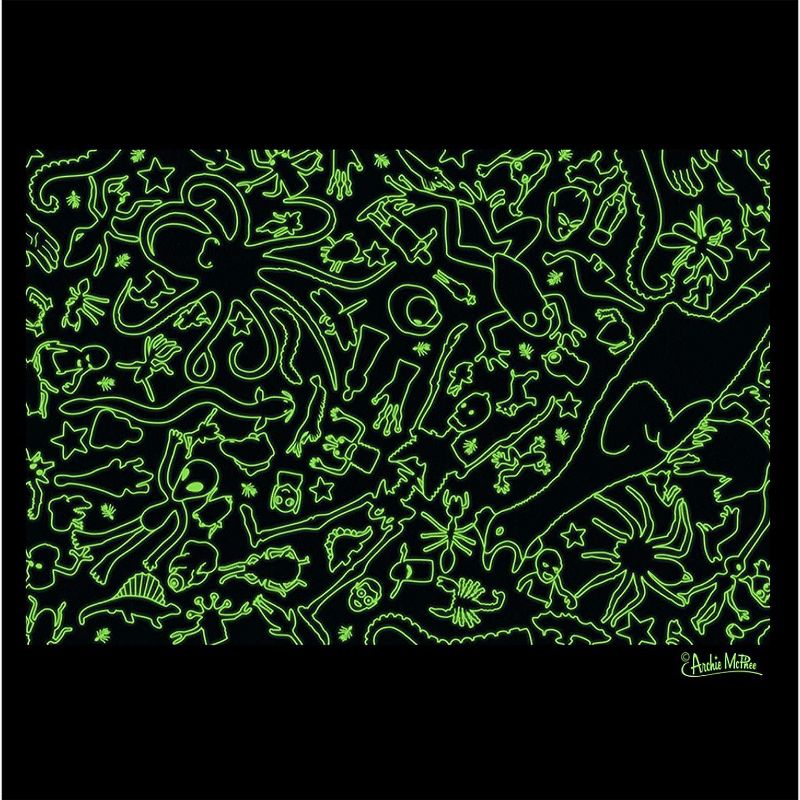 Accoutrements Glow Chamber Glow in The Dark 1000 Piece Jigsaw Puzzle