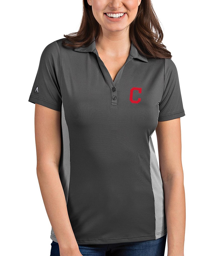 Antigua Women's MLB Venture Short-Sleeve Polo Shirt
