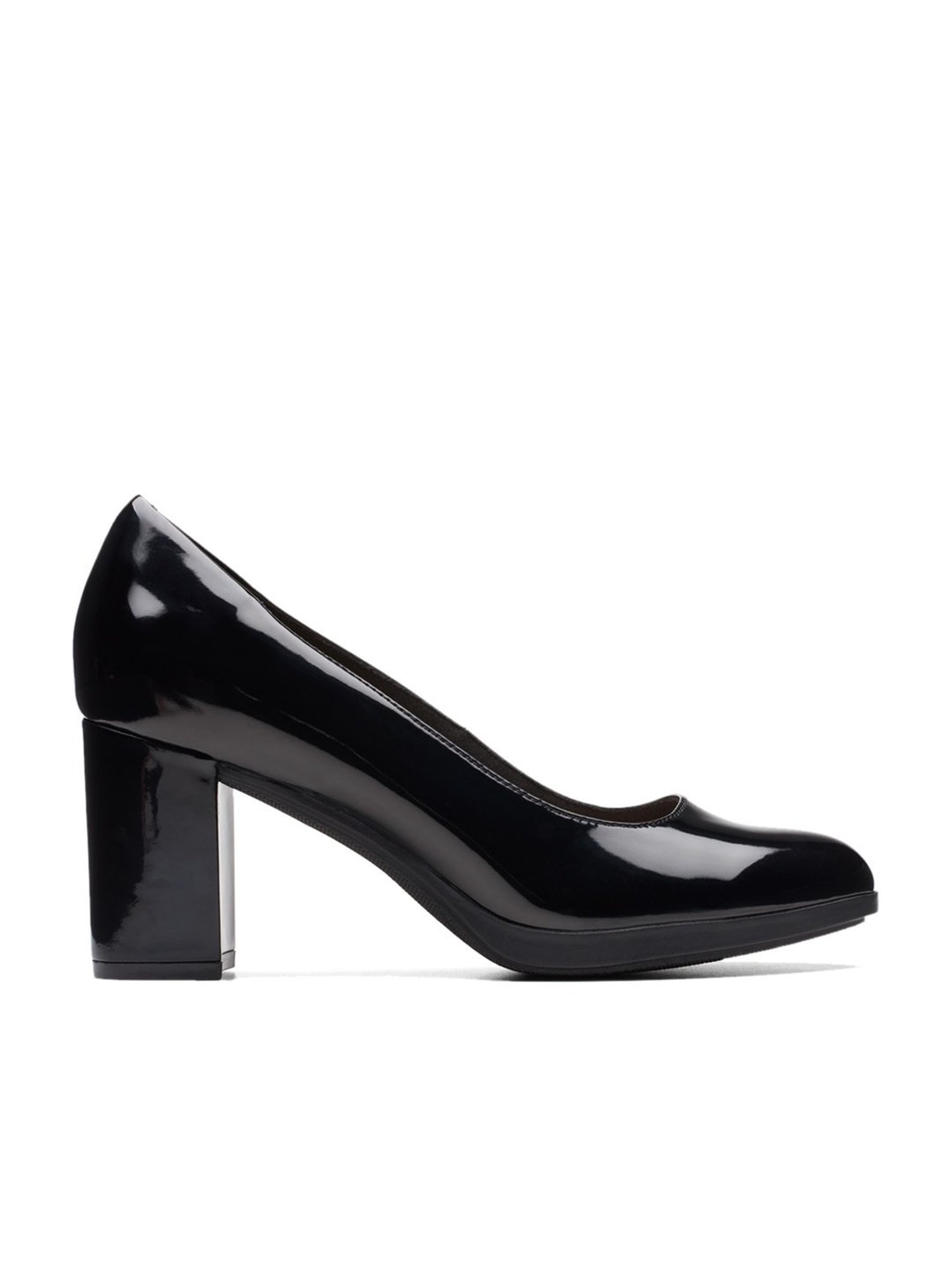 Clarks Women's Bayla Skip Black Formal Pumps
