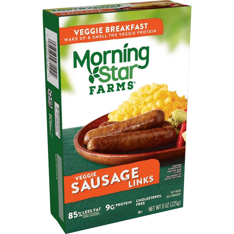 Morningstar Farms Breakfast Veggie Sausage Links - Frozen - 8oz