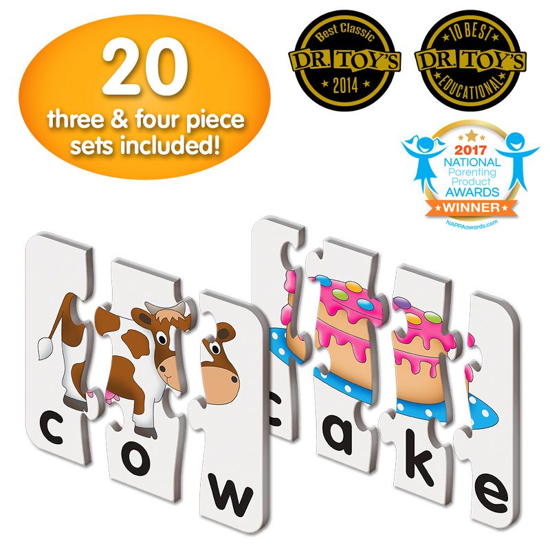 The Learning Journey Match It! Spelling 20 self correcting puzzle sets