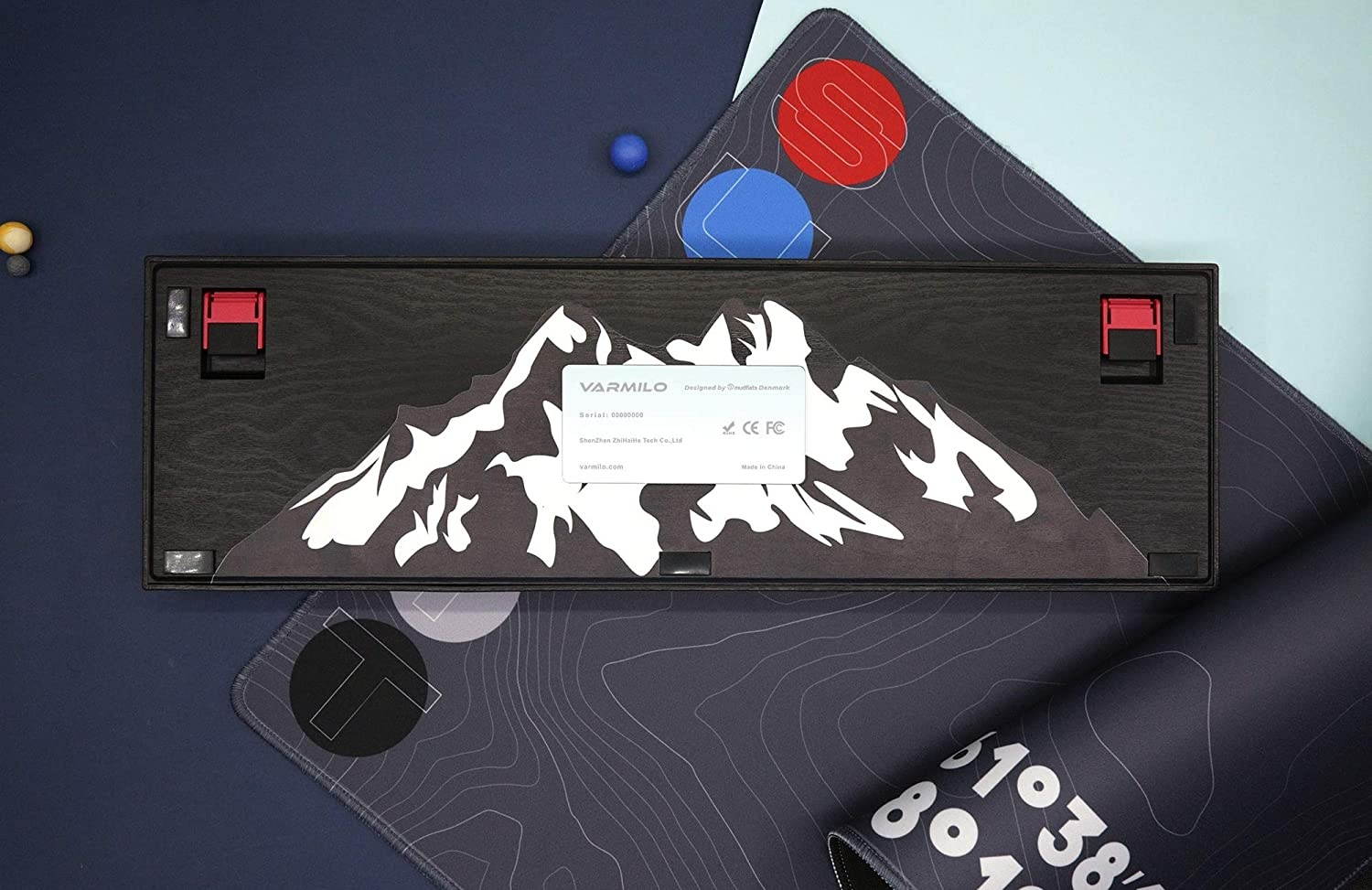 Varmilo VA108M Summit White LED Dye Sub PBT Mechanical Keyboard (Cherry MX Clear)