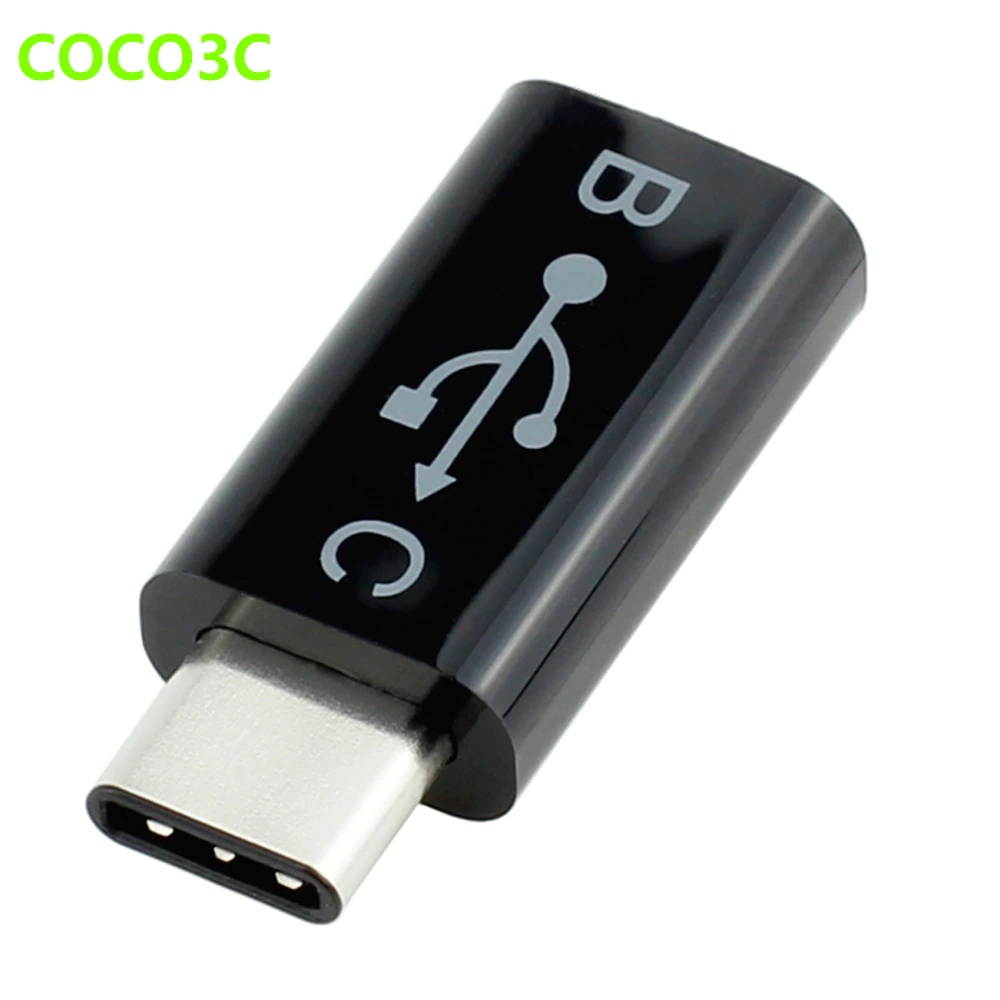 USB-C Male to USB 2.0 Micro B Female adapter USB 3.1 Type C Converter for Macbook Chromebook LeTV Mobile Phone