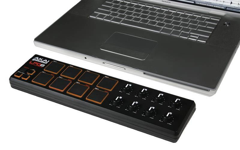 Akai LPD8 Laptop Pad Controller USB & Midi Pad Controller