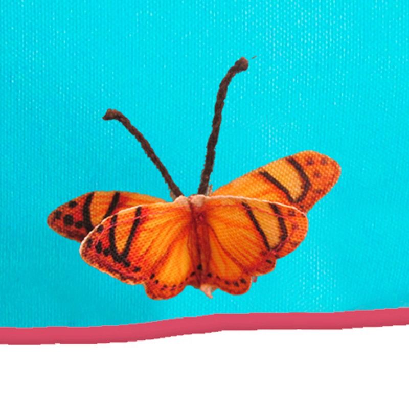 26" x 14" Butterfly Palm Oblong Patio Throw Pillow - New York Botanical Garden