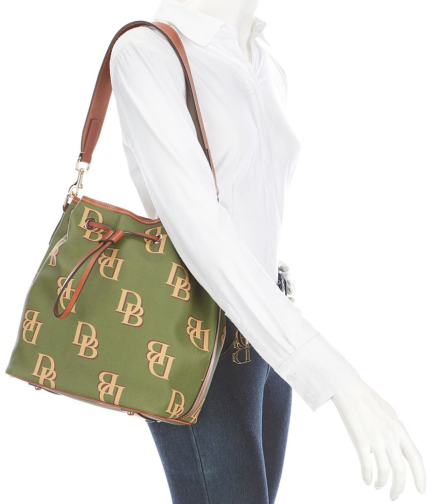 COACH Colorblock Leather Willow Bucket Bag