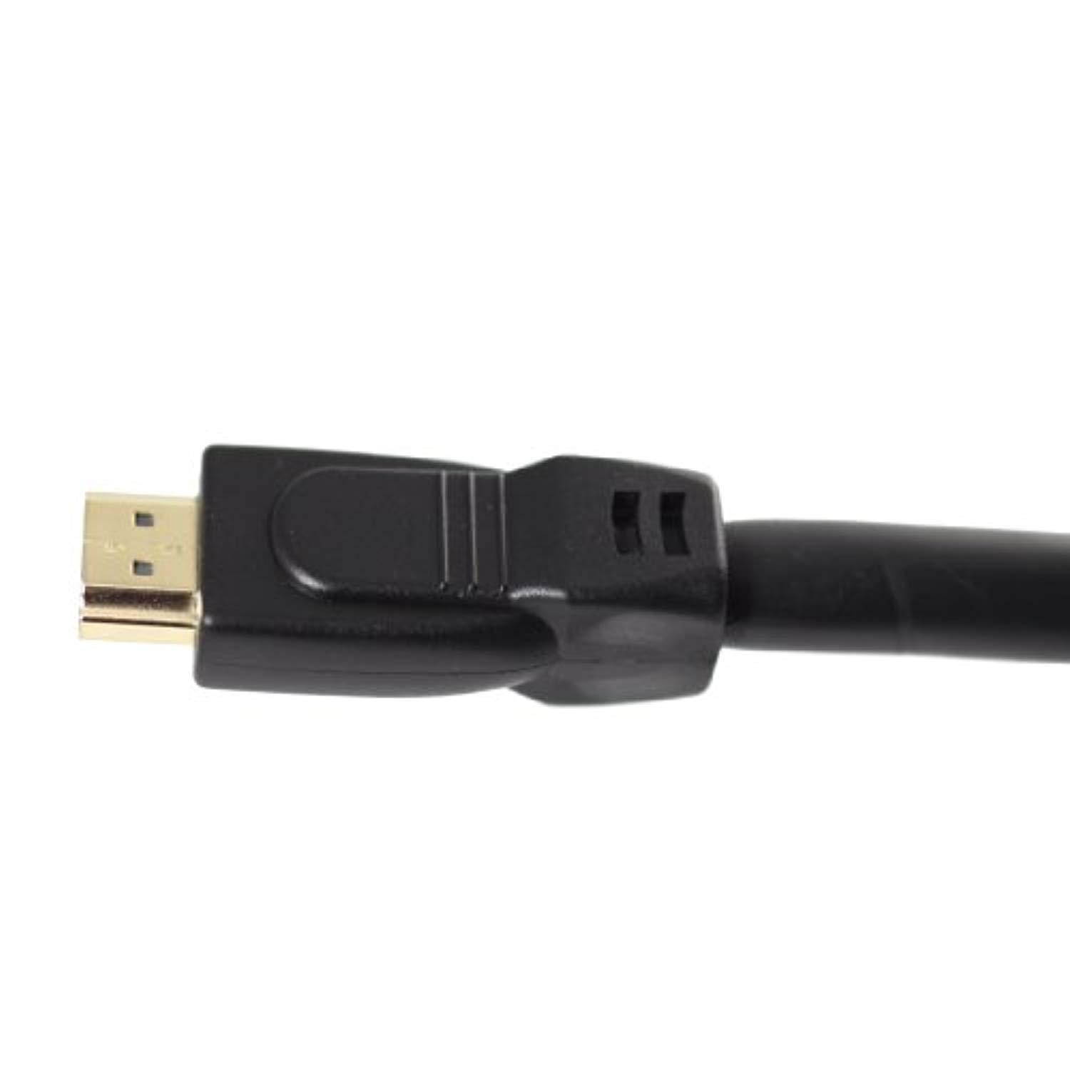 tartan 24 awg high speed hdmi cable with ethernet, 15 foot, black