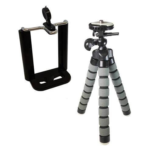 Samsung Galaxy Mega 4G Cell Phone Tripod Small Flexible Gripster Tripod For Smartphones - Approx 9" H