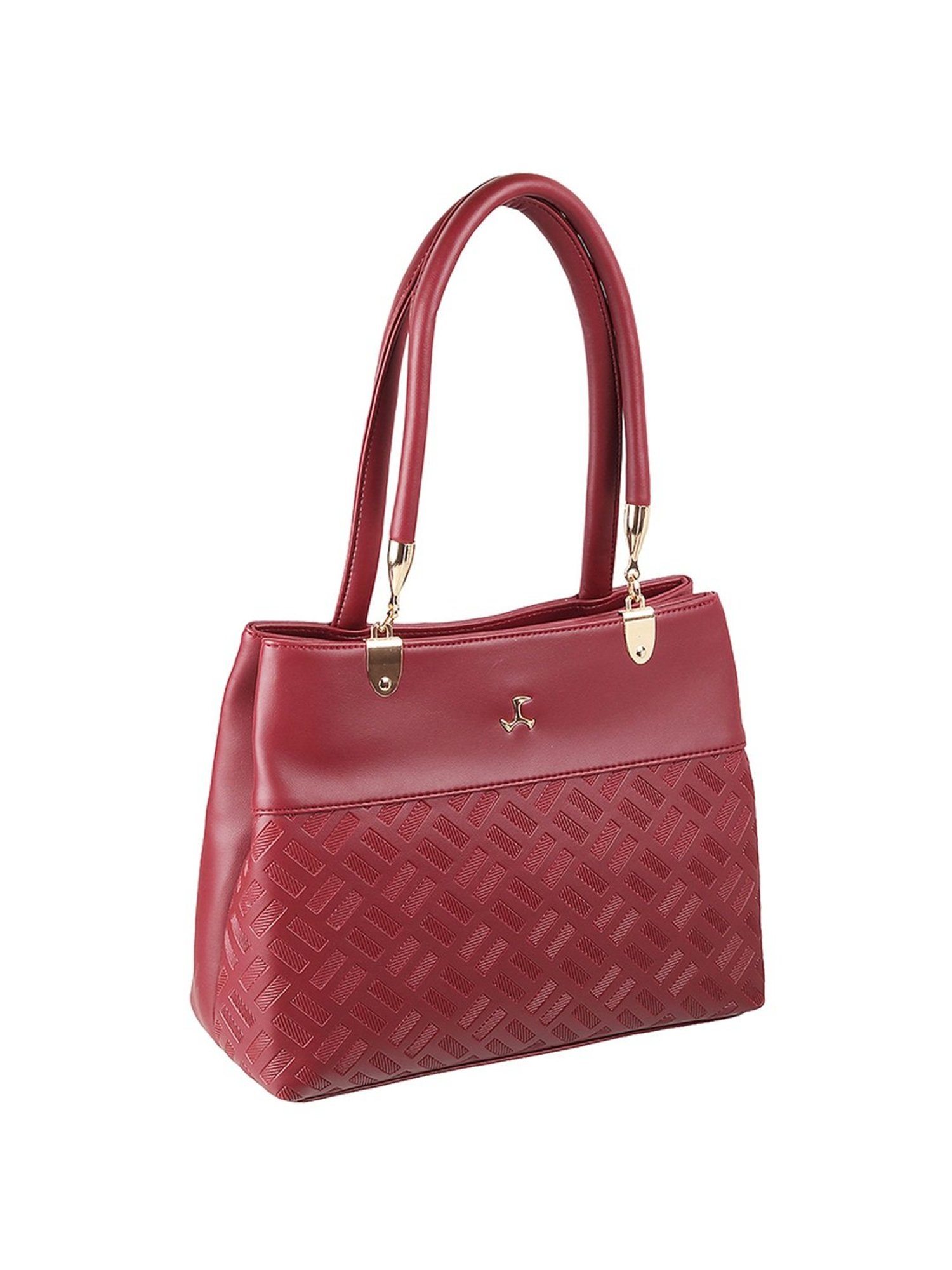 Tohl Avon Black Solid Medium Handbag