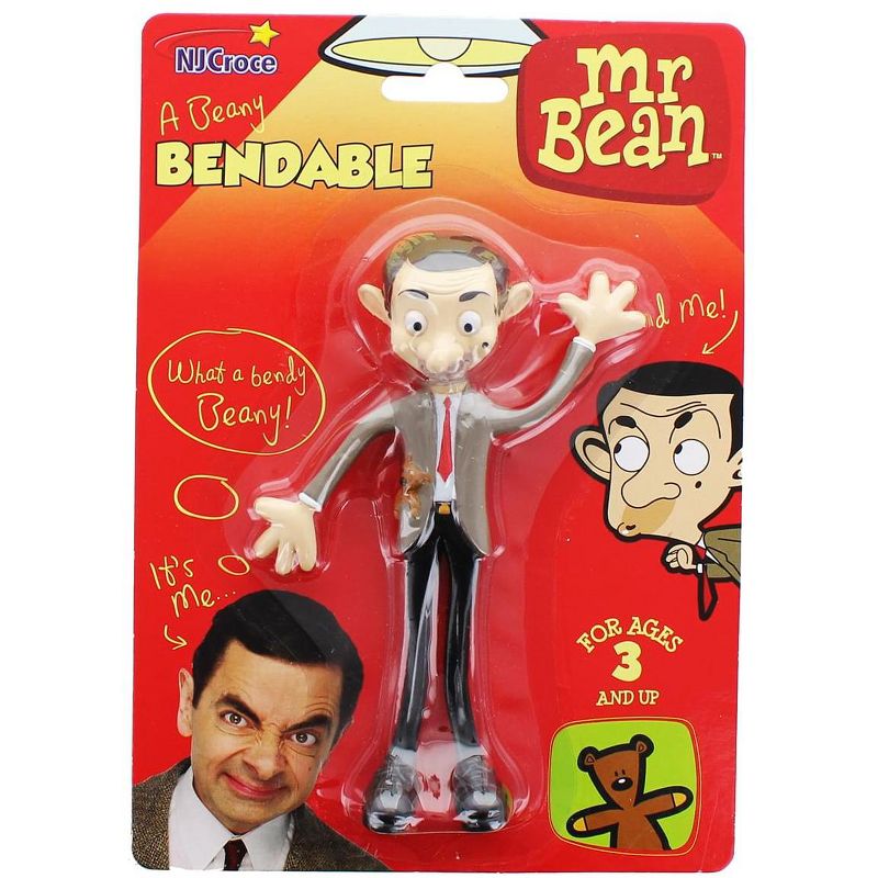 Nerd Block Mr. Bean Bendable Figure