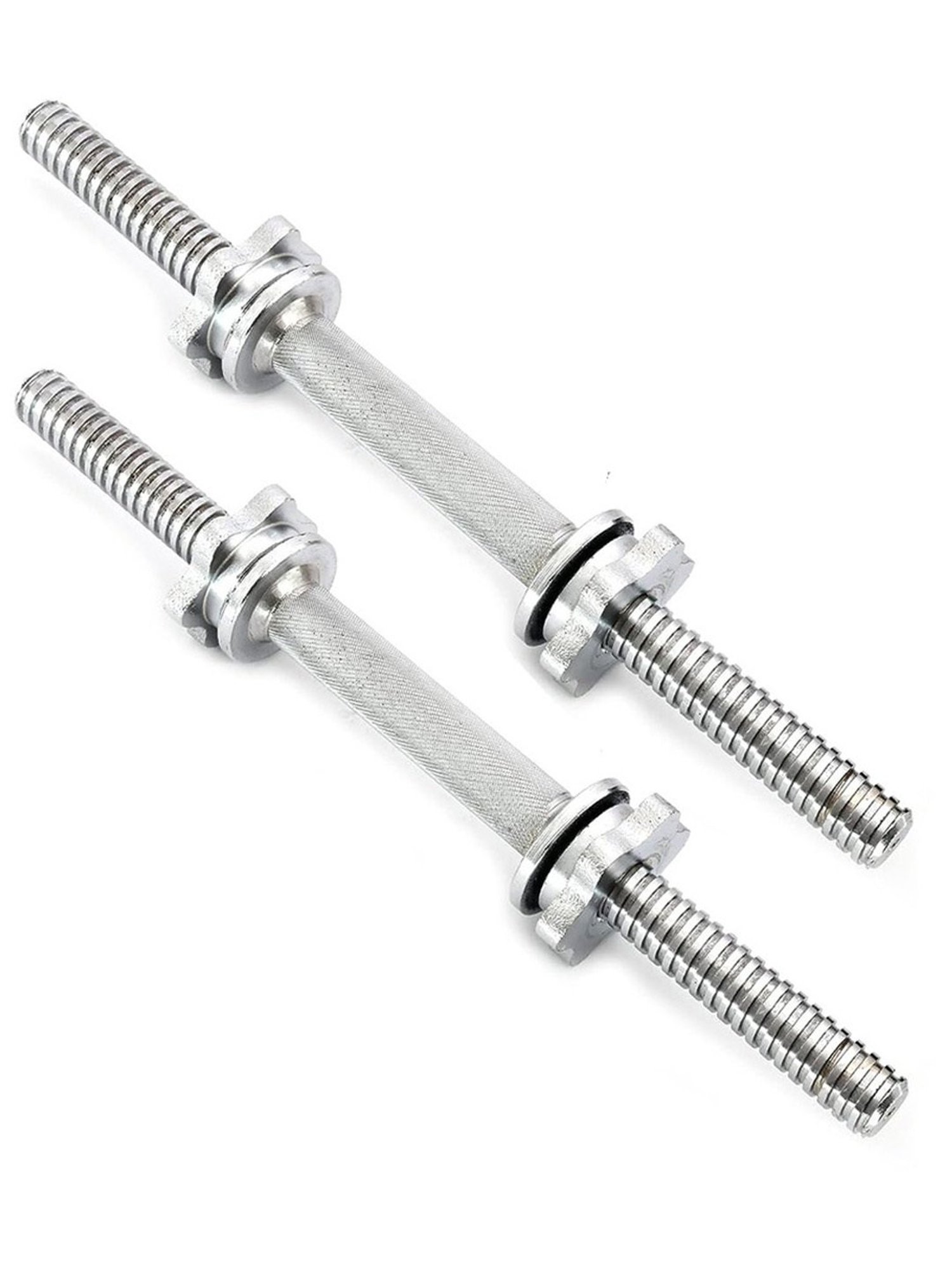 Kakss Cast Iron Spinlock Adjustable Dumbbell For Home Gym, Bodybuilding Fitness (Black) Size - 10KG