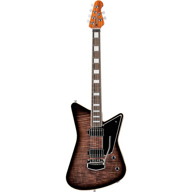 Ernie Ball Music Man Mariposa BFR Electric Guitar Trans Black