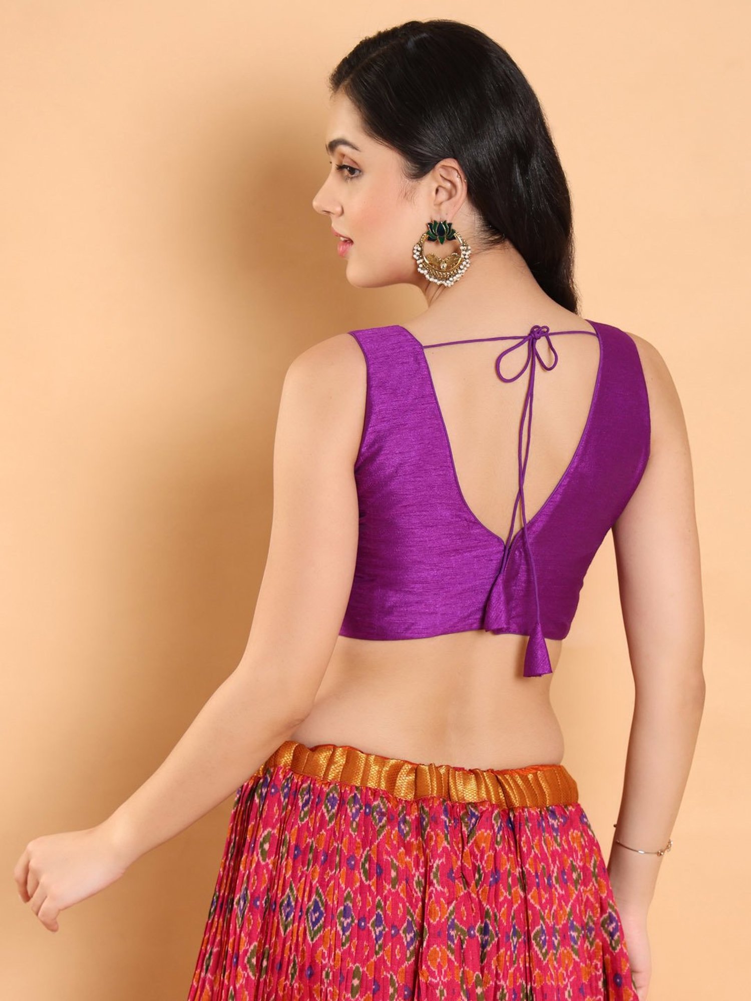 Salwar Studio Purple Blouse