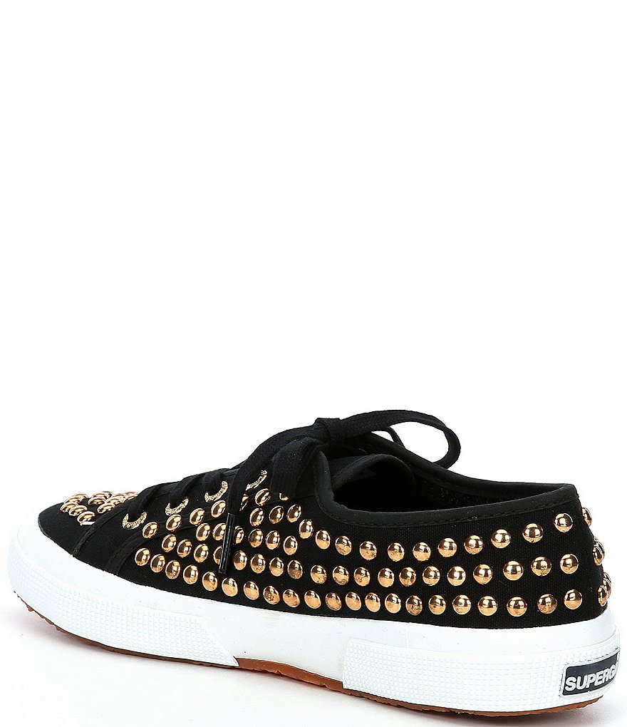 Superga 2750 COTSTUDS1W Lace-Up Studded Detail Sneakers