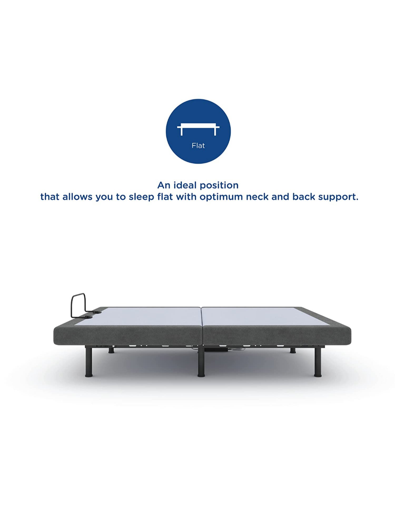 Duroflex Plush Brown Sheesham Wood Queen Bed in Honey Finish