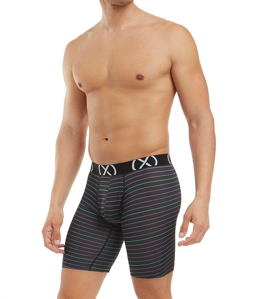 2(X)IST Sport Boxer Brief Stripe 3-Back