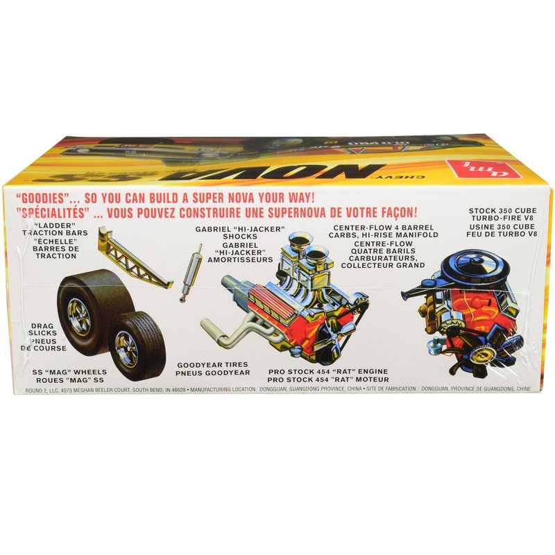 Skill 2 Model Kit 1972 Chevrolet Nova SS "Pro Stocker" 1/25 Scale Model by AMT