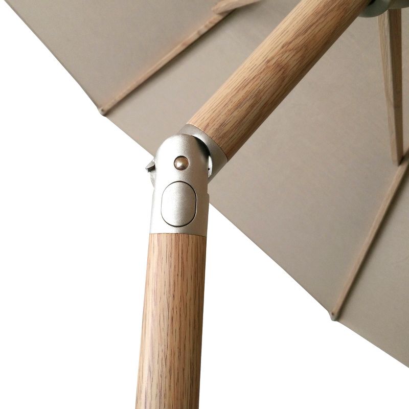 Costway 6.5FT Patio Beach Umbrella Sun Shade Tilt Carry Bag