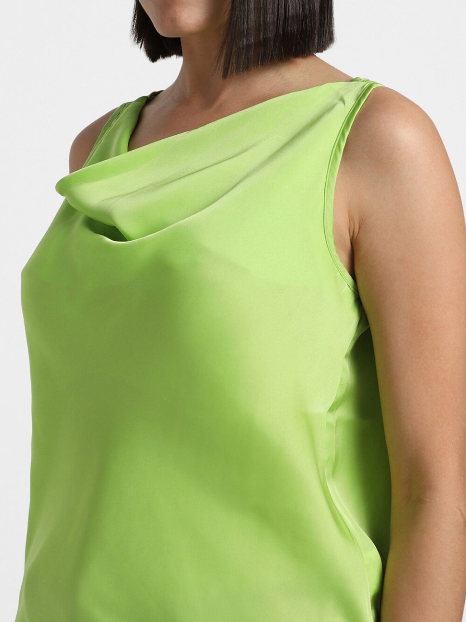 Allen Solly Green Regular Fit Top
