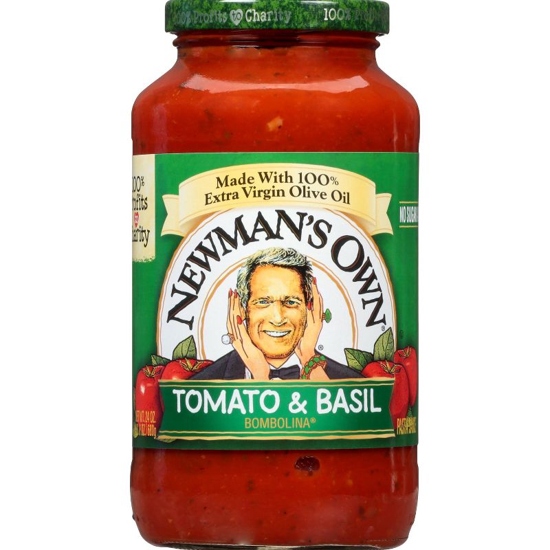 Newman's Own Tomato Basil Pasta Sauce - 24oz