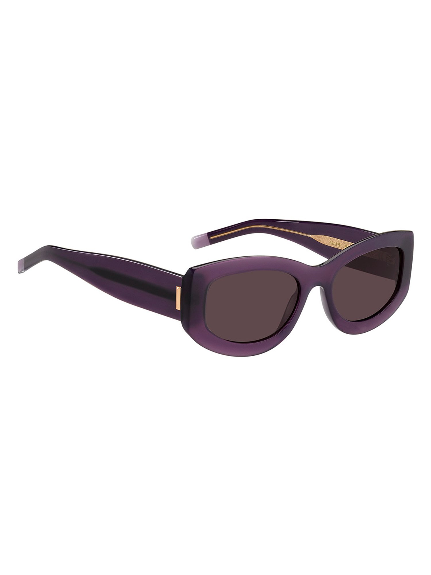Hugo Boss Purple Cat Eye Sunglasses for Women