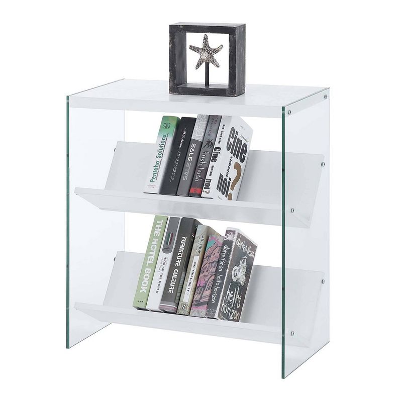27.75" Soho Bookcase White  - Breighton Home